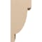 Ekena Millwork 8"W x 8"D x 16"H Wide Alpine Rough Cedar Woodgrain TimberThane Corbel, Primed Tan CORUR08X08X16ALPRCPR - alternate 5
